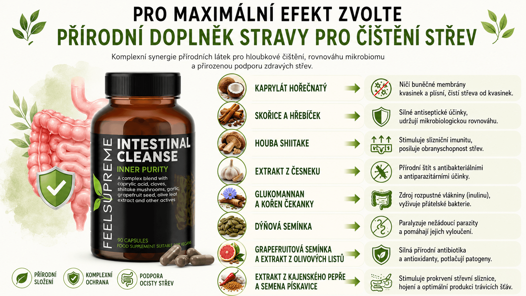 Přírodní očista střev